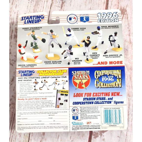 Vintage Starting Lineup 1996 Edition Marty Cordova MLB Baseball Figurine - Picture 8 of 14